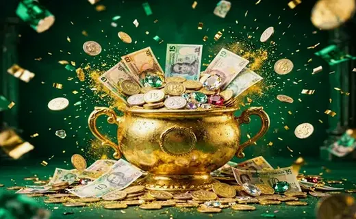 Huge Jackpots Await